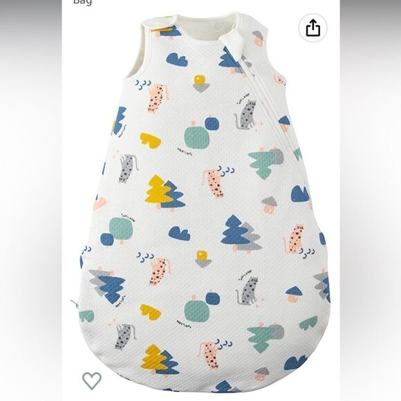 Duomiaomiao All Season Baby Sleep Sack, Tog 1.5 Wearable Blanket L NWT in packg - Picture 1 of 9